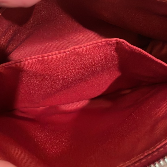 Vintage Y2K Coach signature Demi mini shoulder bag red - Picture 5 of 7